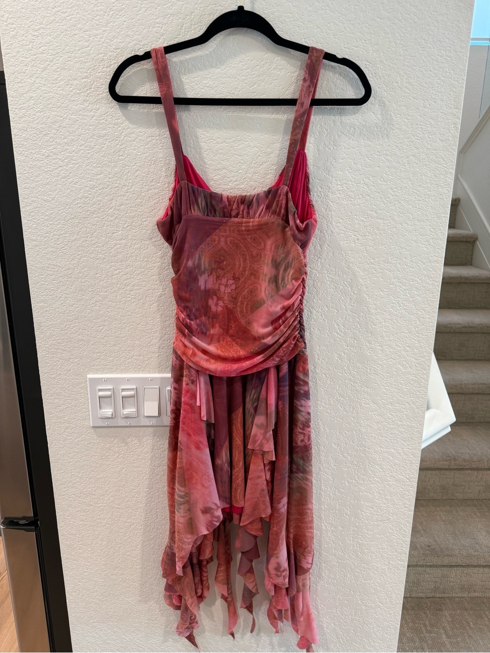 New NWT Urban outfitters Kimchi Blue Ilana Mesh Drapey Mini Dress - Picture 3 of 3